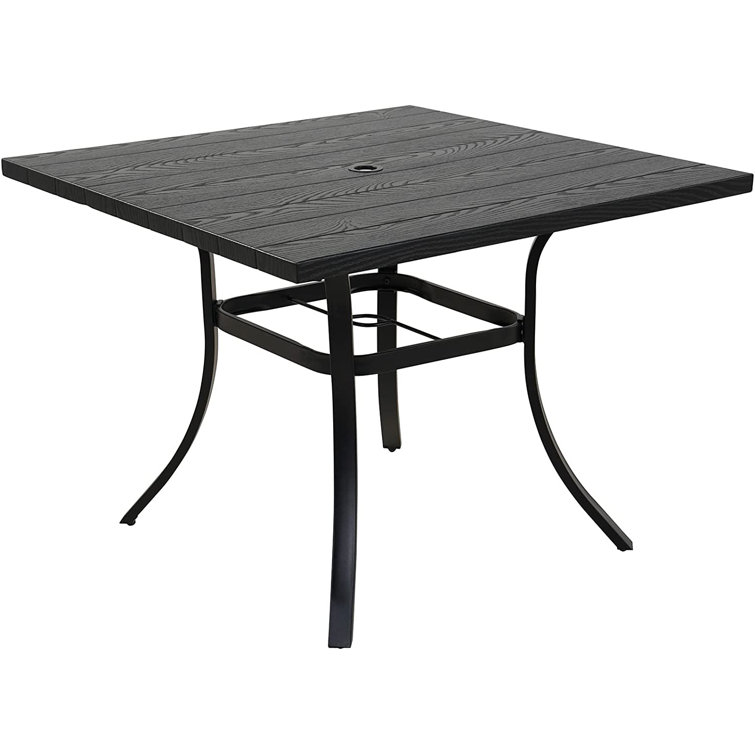 Red Barrel Studio® Metal Dining Table Wayfair